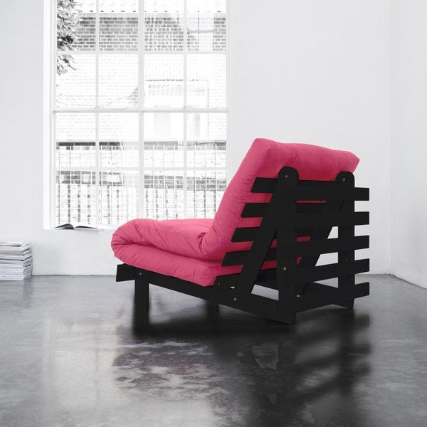 Fotoliu extensibil Karup Roots Wenge/Magenta-image-3