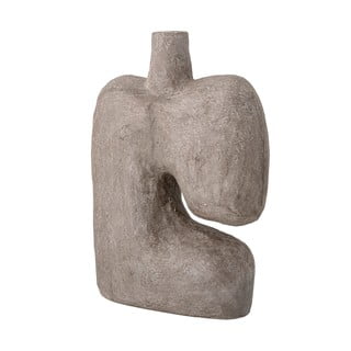 Vază decorativă din hârtie Bloomingville Banael, înălțime 36 cm, gri