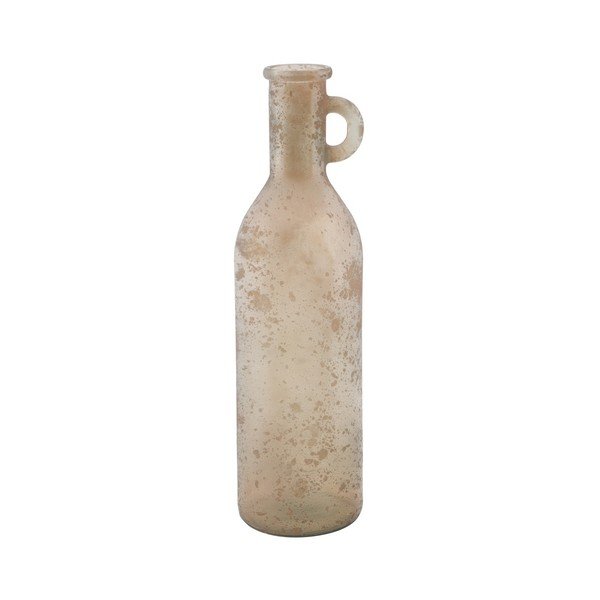 Vază din sticlă reciclată Mauro Ferretti Roma, ⌀ 13 cm, bej-image-2
