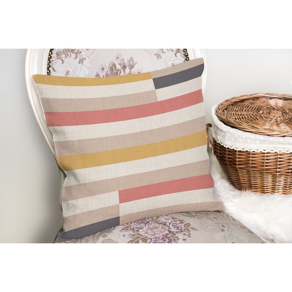 Față de pernă 43x43 cm Rosy Bandas – Mila Home-image-1