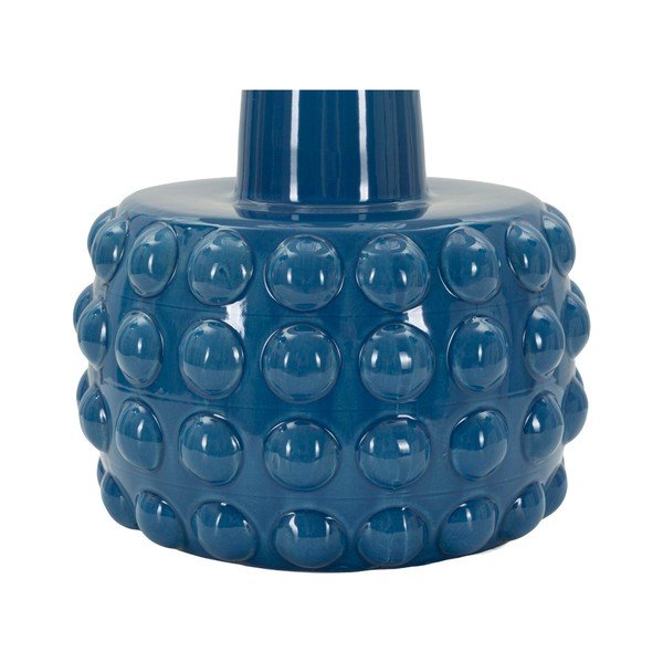 Veioză albă/albastră din ceramică cu abajur textil (înălțime 51,5 cm) Gress – Mauro Ferretti-image-2