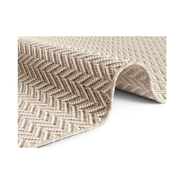 Covor potrivit și pentru exterior Elle Decoration Brave Caen, 160 x 230 cm, crem-image-3