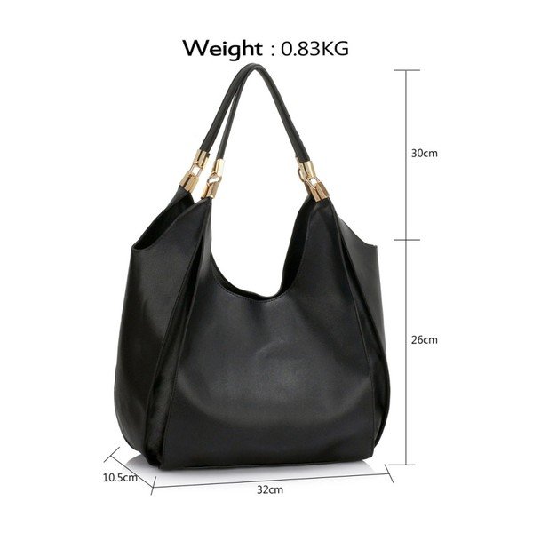 Poșetă L&S Honey Black-image-1