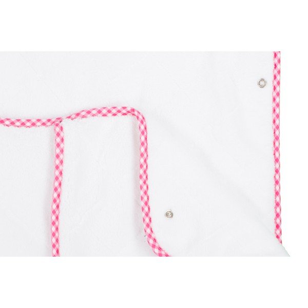 Sac de dormit pentru copii Tiseco Home Studio, alb- roz-image-2