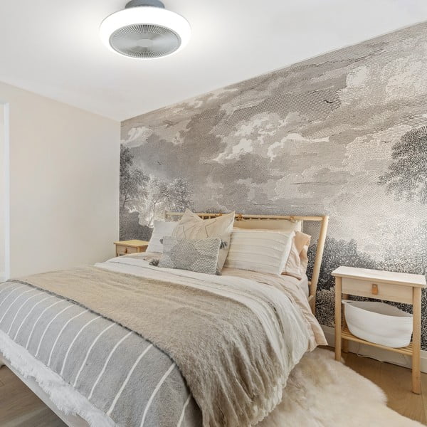 Plafonieră albă LED Enkel – SULION-image-1