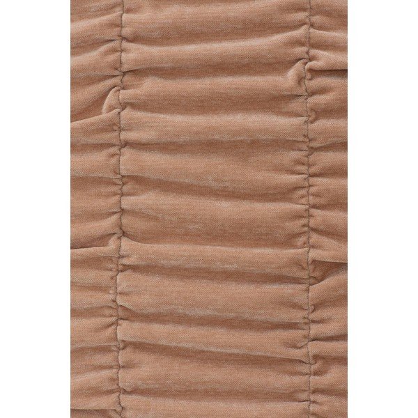 Bancă roz prăfuit din metal/capitonată cu tapițerie din chenille Vellin – Ellos Home-image-4