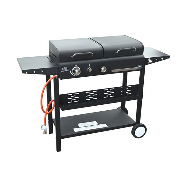 Grătar pe gaz/pe cărbuni Domino 2in1 – Cattara