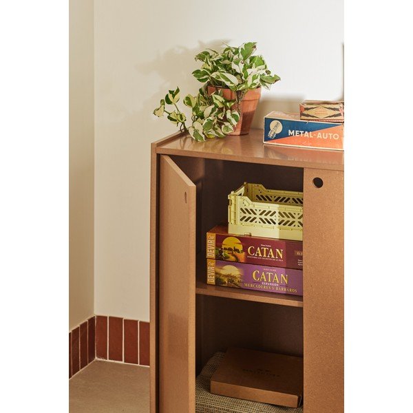 Comodă în culoare naturală 197x80x40 cm Wally – Teulat-image-4