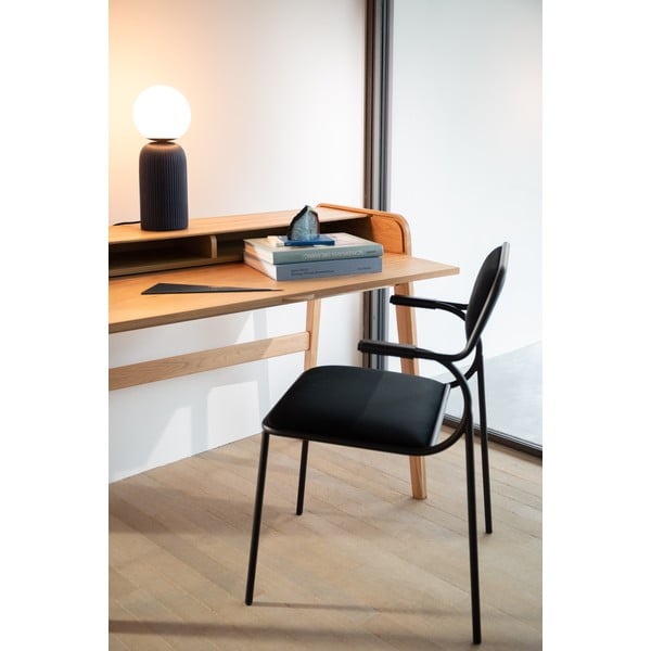 Scaune de dining negre 2 buc. Alba – Zuiver-image-1