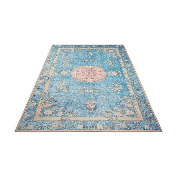 Covor albastru 150x80 cm - Ragami-image-2
