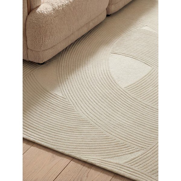 Covor crem din lână 120x170 cm Kensington Victoria – Ted Baker-image-3