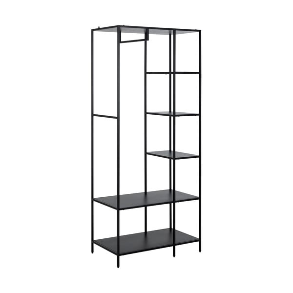 Șifonier negru deschis 80x185 cm Newcastle – Actona-image-2