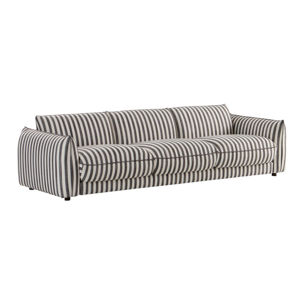 Canapea alb-negru 264 cm Molton – Jotex