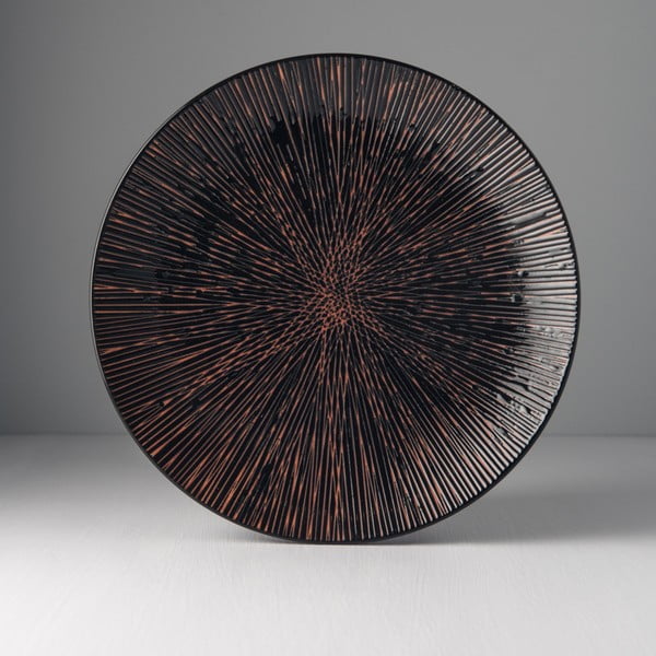 Farfurie ceramică Made In Japan Bronze Converging, ⌀ 29 cm