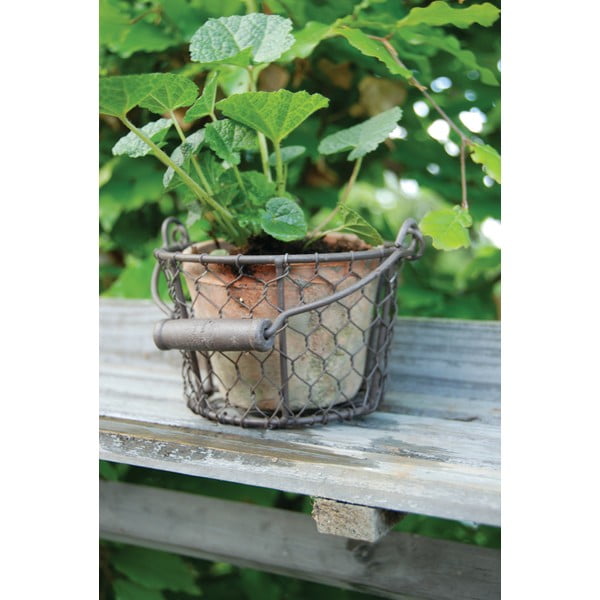 Ghiveci din teracotă handmade ø 12 cm – Esschert Design-image-1