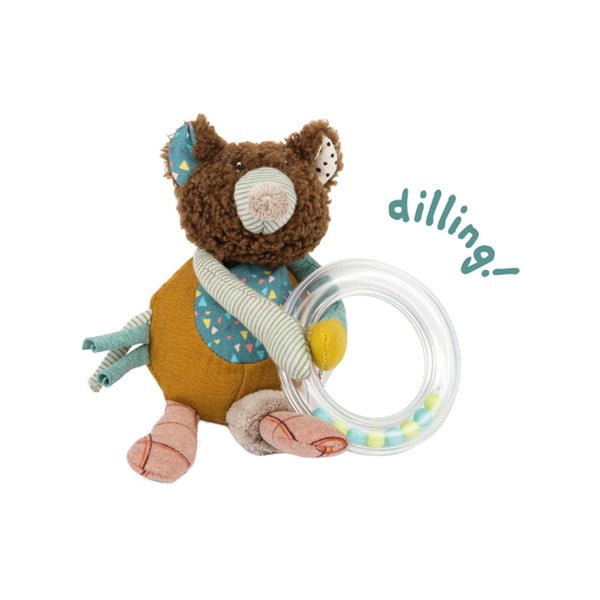Inel de jucărie pentru copii Moulin Roty „Teddy Bear”