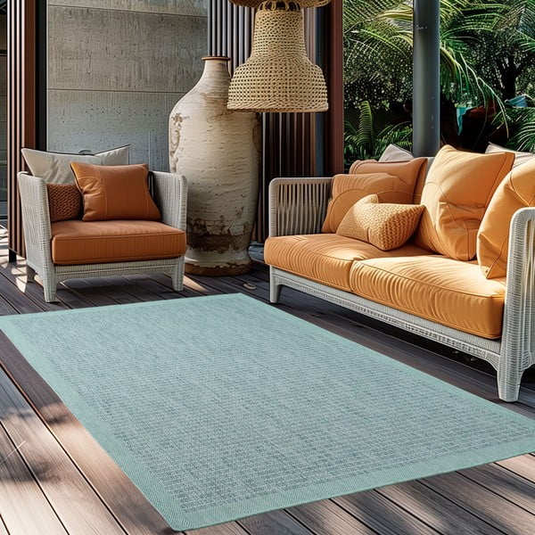 Covor pentru exterior și interior albastru 80x150 cm Giza 1410 – Ayyildiz Carpets-image-1