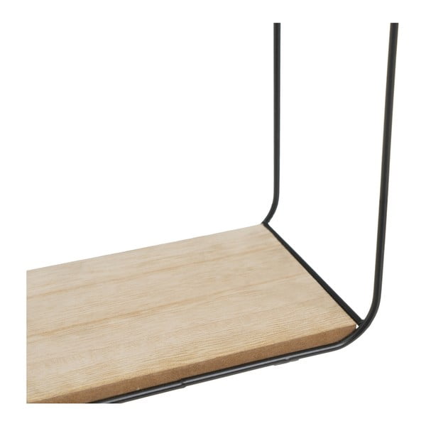 Rafturi negru-natural 2 buc. 21 cm – Casa Selección-image-2