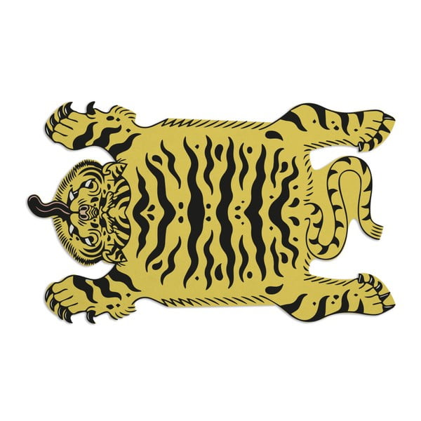 Covor Really Nice Things Tattoo Tiger, 150 x 150 cm