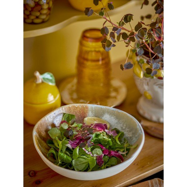 Boluri mici crem 4 buc. din gresie 625 ml Lacey – Bloomingville-image-3