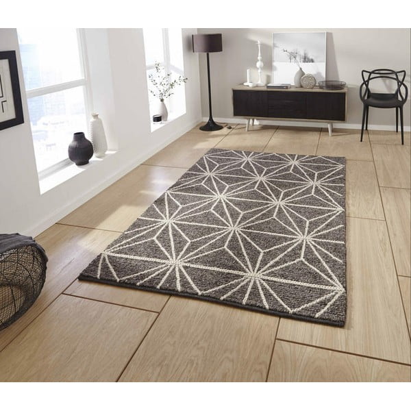 Covor Think Rugs Alpha Brown, 120 x 170 cm