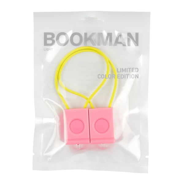 Set lumini Bookman, roz deschis