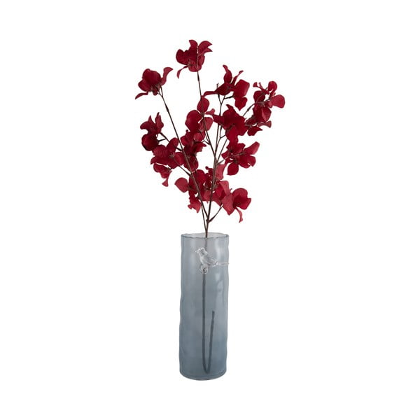 Vază albastră din sticlă (înălțime 27 cm) Bird On Branch – PT LIVING-image-3