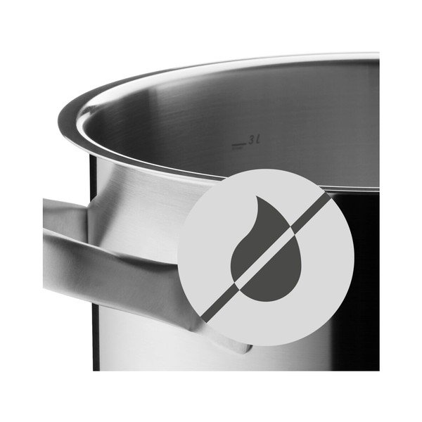 Set de vase pentru gătit 7 buc. din oțel inoxidabil Gourmet – WMF-image-1