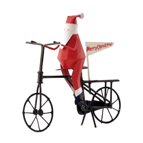 Decorațiune pentru Crăciun G-Bork Santa on Bike
