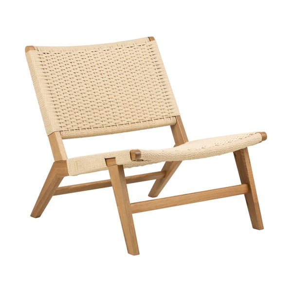 Fotoliu în culoare naturală țesut Carson – Actona