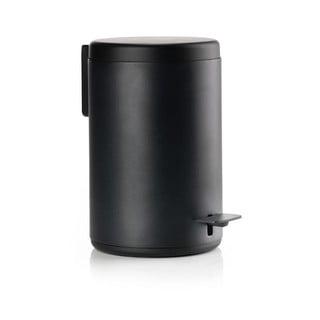 Coș de gunoi cu pedală Zone Rim, 3 l, negru