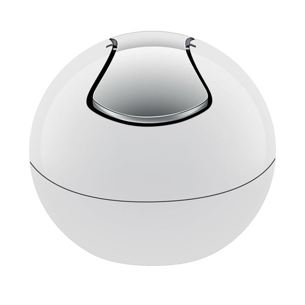 Coș de gunoi alb din plastic 1 l   Bowl – Spirella