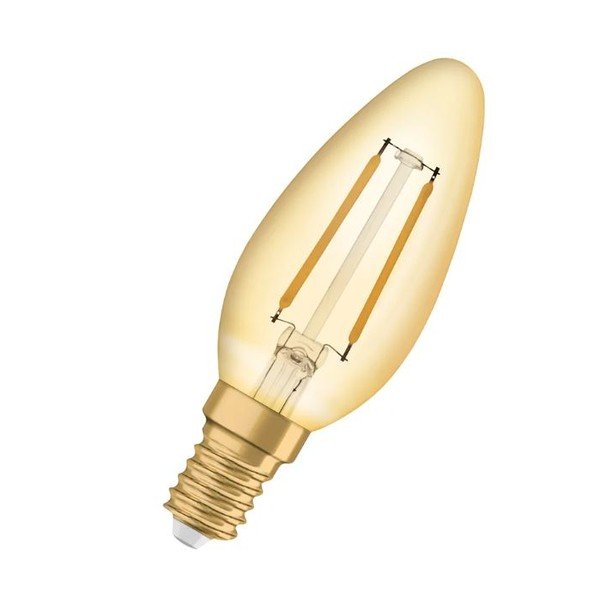 Bec LED E14, cu lumină caldă 1,5 W – Candellux Lighting-image-1
