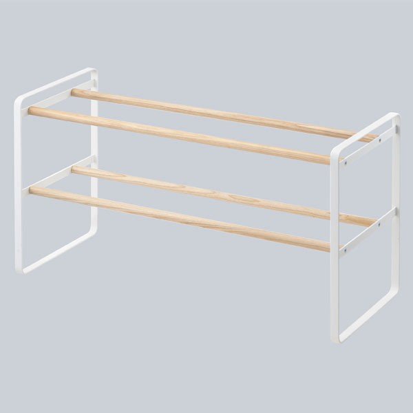 Suport pentru pantofi Yamazaki Shoe Rack 2, alb-image-2