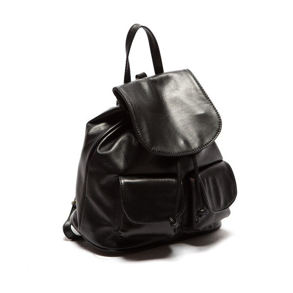 Rucsac din piele Sofia cardoni Valerio, negru-image-3