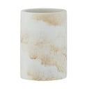 Pahar pentru periuțe de dinți din polirășină albă Odos - Wenko