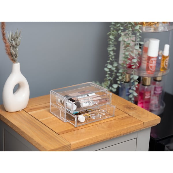 Organizator de baie pentru cosmetice din plastic – Addis-image-1