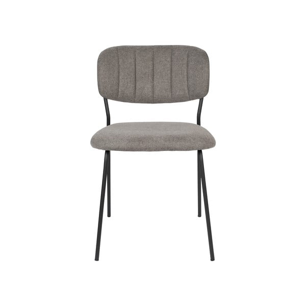 Scaune de dining gri 2 buc. Jolien – White Label-image-2