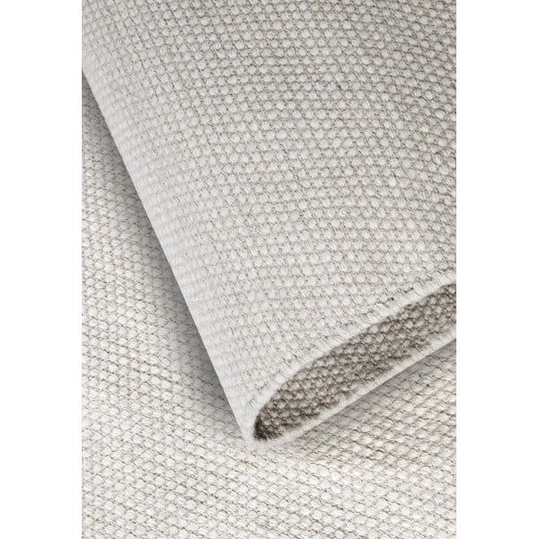Covor crem țesut manual din amestesc de lână 190x280 cm Pradesh Natural White – Elle Decoration-image-3