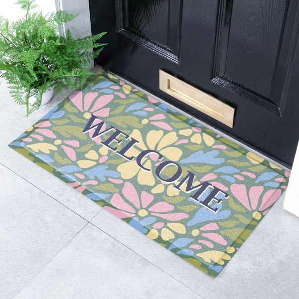 Covoraș de intrare din PVC 40x70 cm Welcome – Artsy Doormats-image-1