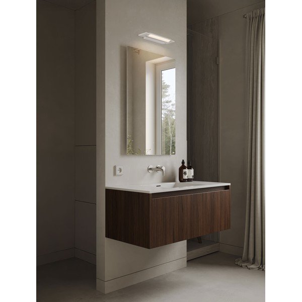 Aplică de perete alb mat LED din aluminiu Livo – Nova Luce-image-1