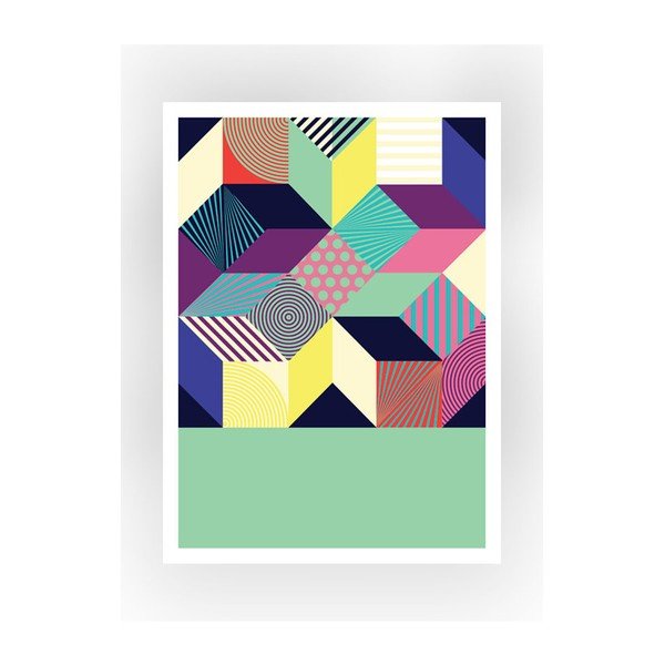 Poster Geometric Abstract, vel. A3-image-2