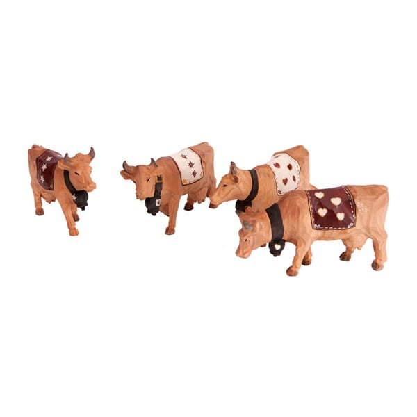 Set 4 figurine Antic Line Cow