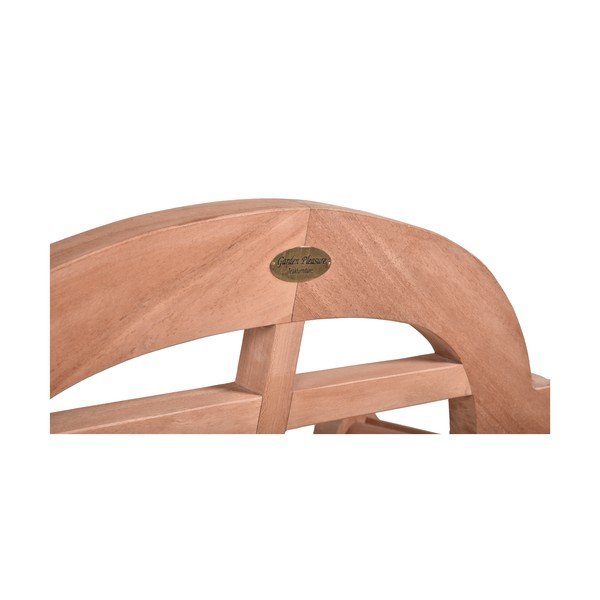 Bancă de grădină în culoare naturală din lemn masiv Picadilli – Garden Pleasure-image-2