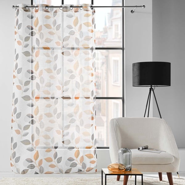 Perdea albă 140x280 cm Vahine – douceur d'intérieur-image-2