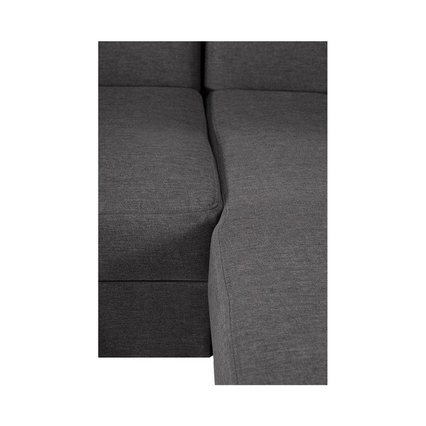 Canapea cu șezlong partea dreaptă Interieur De Famille Paris Bijou, gri închis-image-2