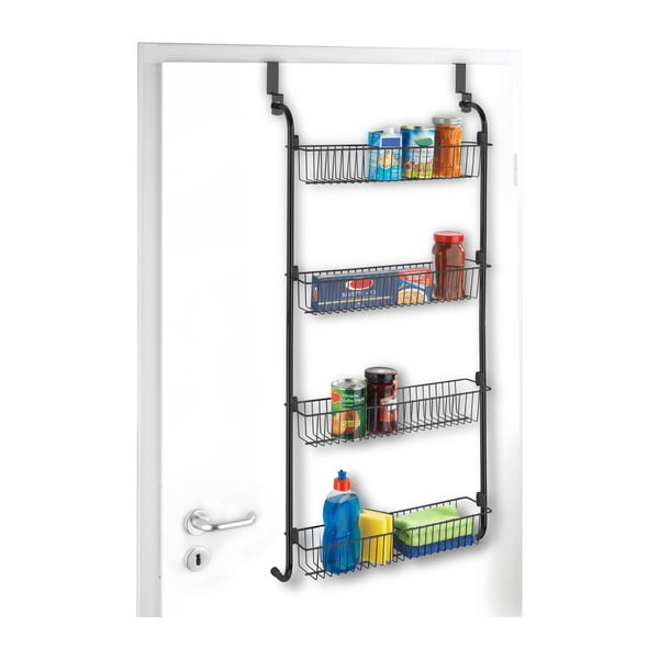 Organizator de agățat pe ușă Wenko, negru-image-4