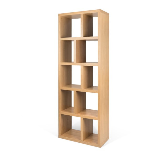 Bibliotecă în culoare naturală cu aspect de lemn de stejar 70x198 cm Berlin – TemaHome-image-2