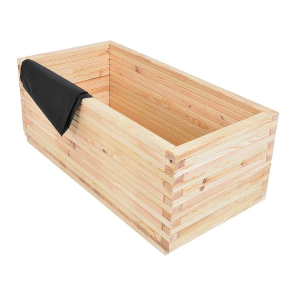 Jardinieră din lemn 100 cm Maxi – Rojaplast-image-3