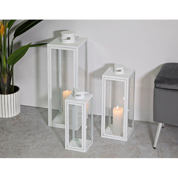 Felinar 3 buc. din metal (înălțime 66 cm) – Mauro Ferretti-image-1